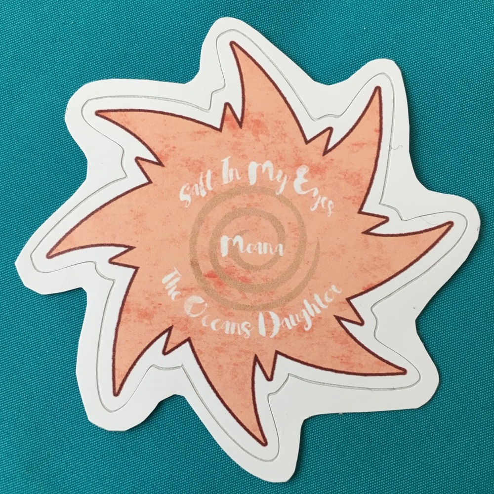 Moana Decal Ocean Star Sticker Disney